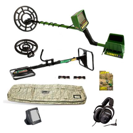 Detector de metales GTI 2500 + 3 bobinas (9″ + 12.5″ + Ojo de águila)